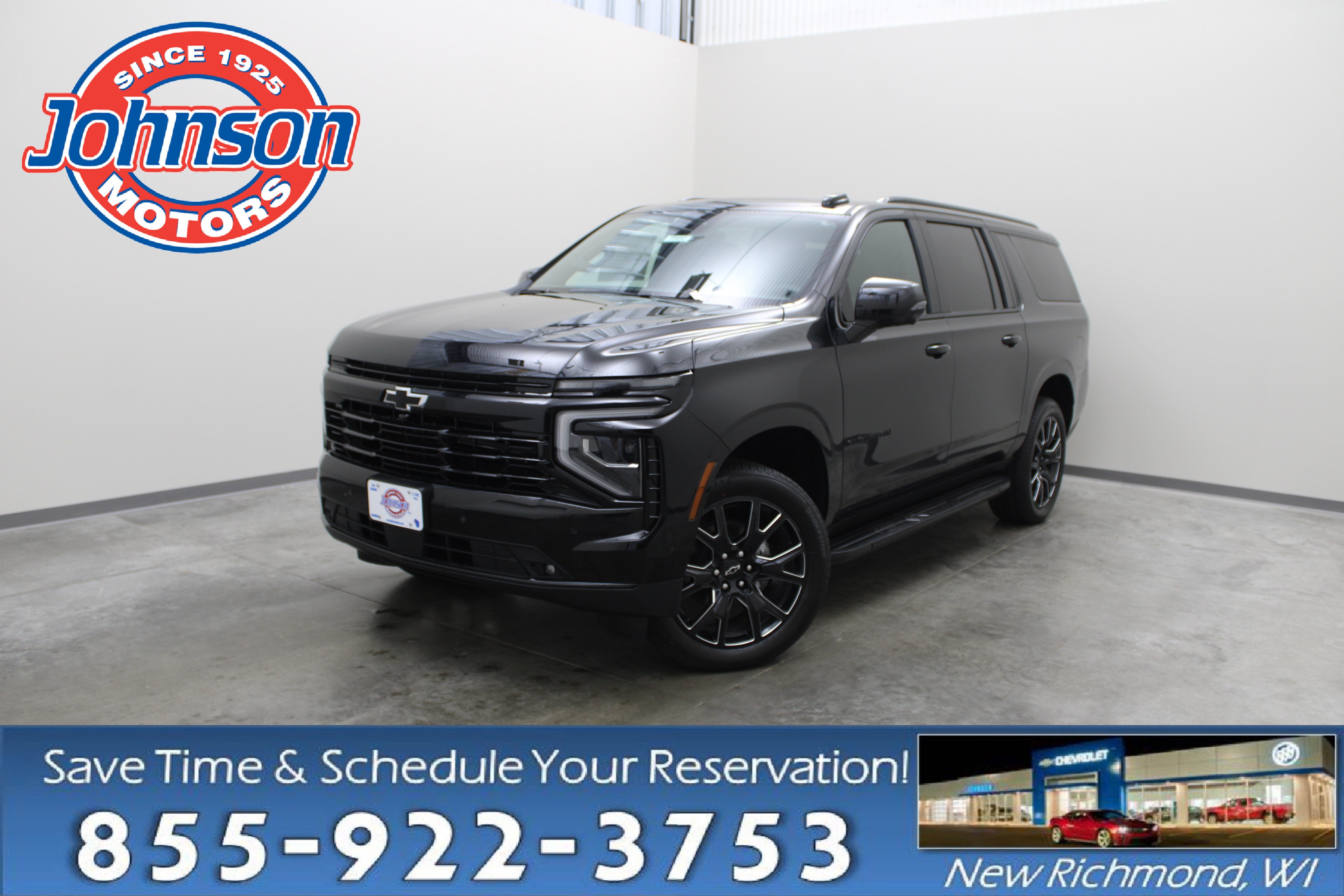 Black 2026 Chevrolet Suburban SUV / Crossover Four-Wheel Drive Automatic