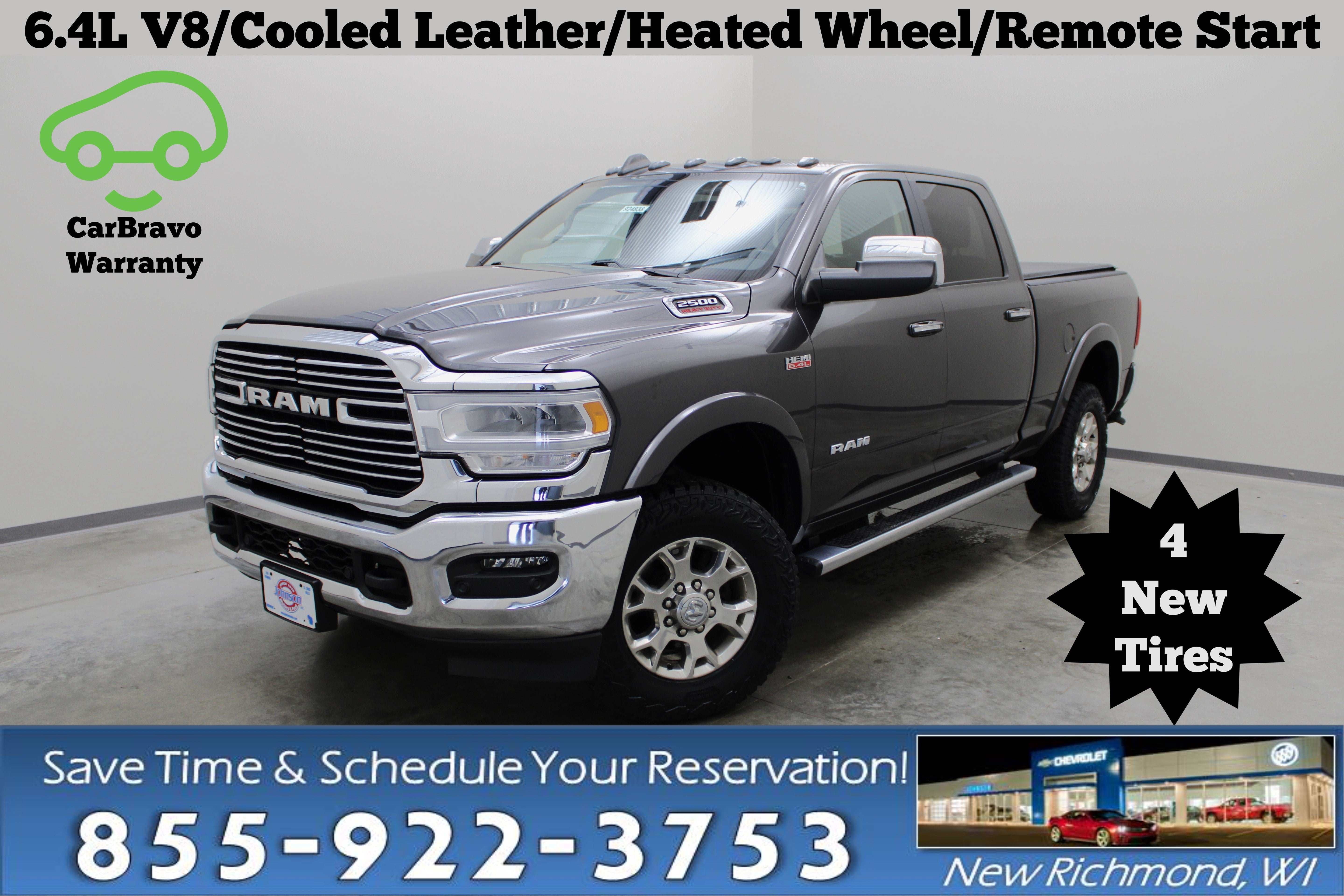 Gray 2022 RAM 2500 Pickup Truck Four-Wheel Drive Automatic
