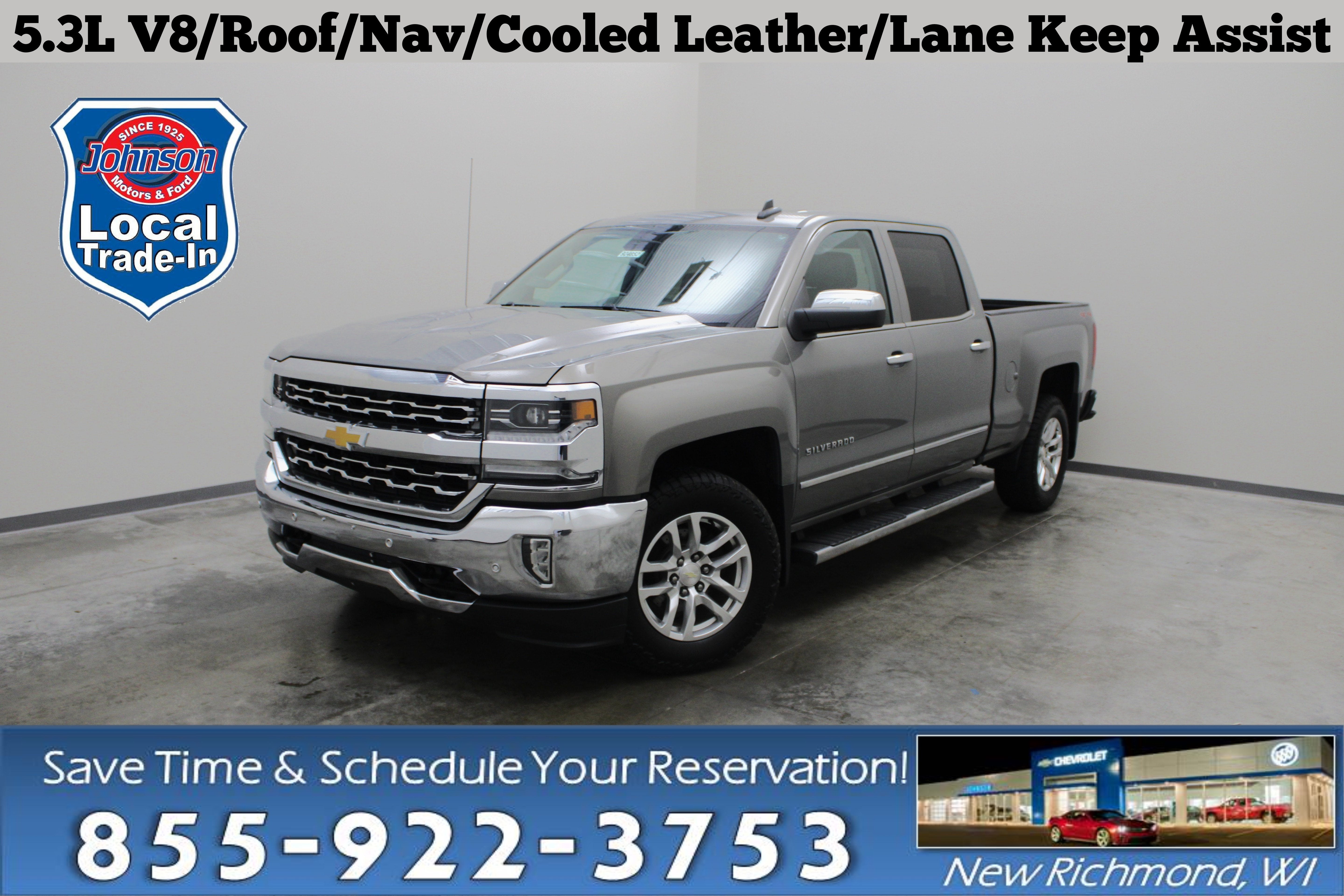 Pepperdust Metallic 2017 Chevrolet Silverado 1500 Pickup Truck Four-Wheel Drive Automatic