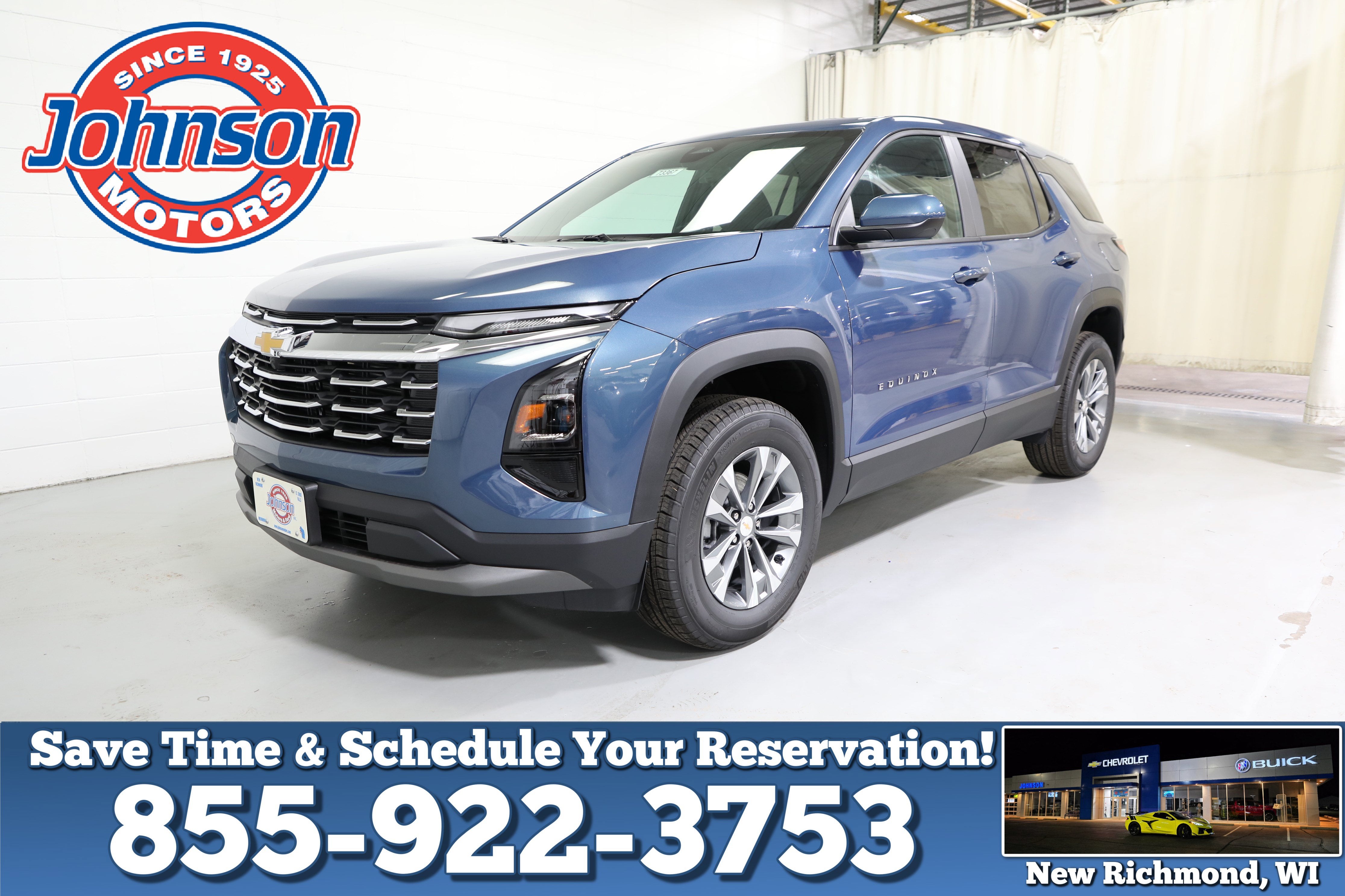 Lakeshore Blue Metallic 2027 Chevrolet Equinox SUV / Crossover Four-Wheel Drive Automatic