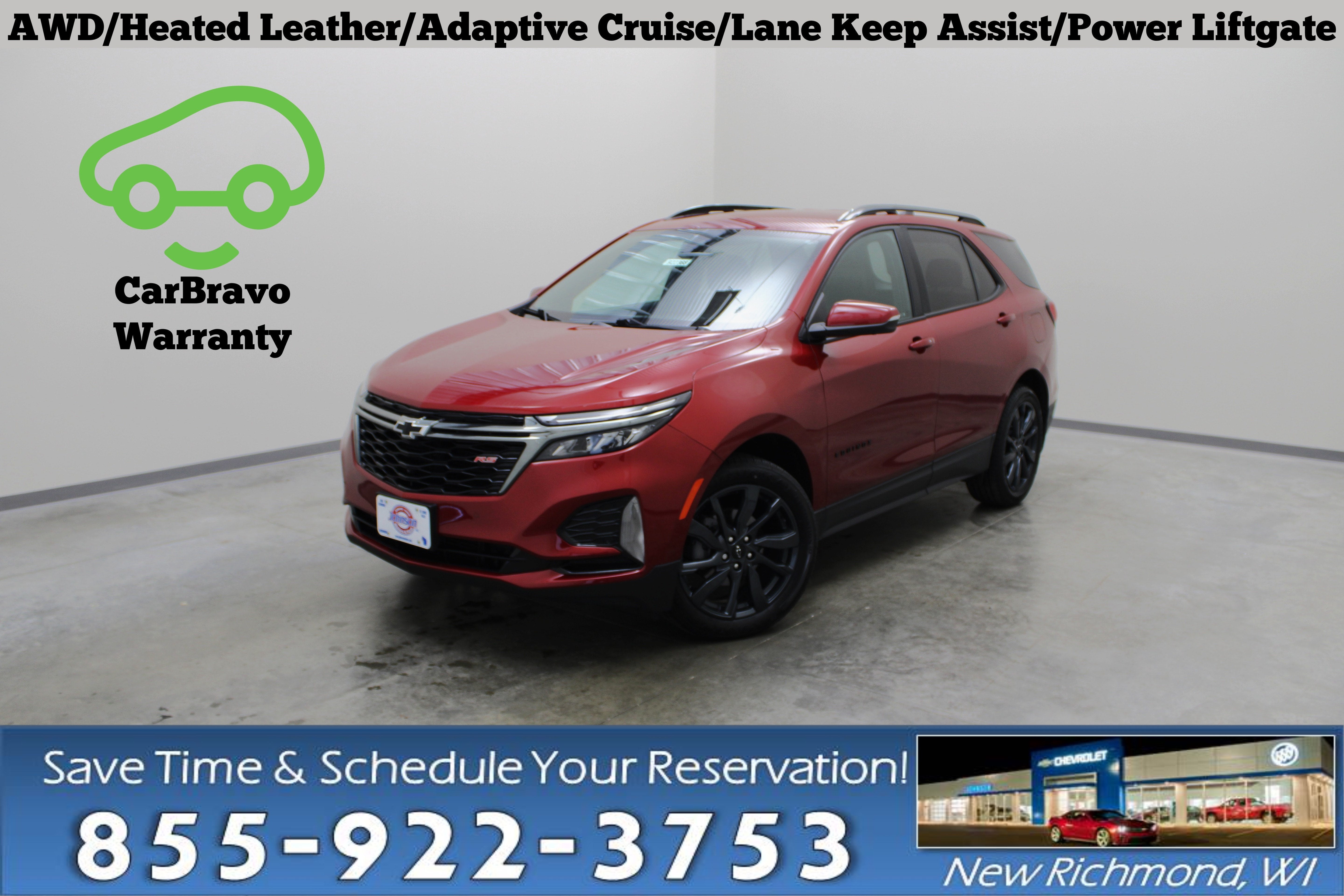Radiant Red Tintcoat 2023 Chevrolet Equinox SUV / Crossover Four-Wheel Drive Automatic