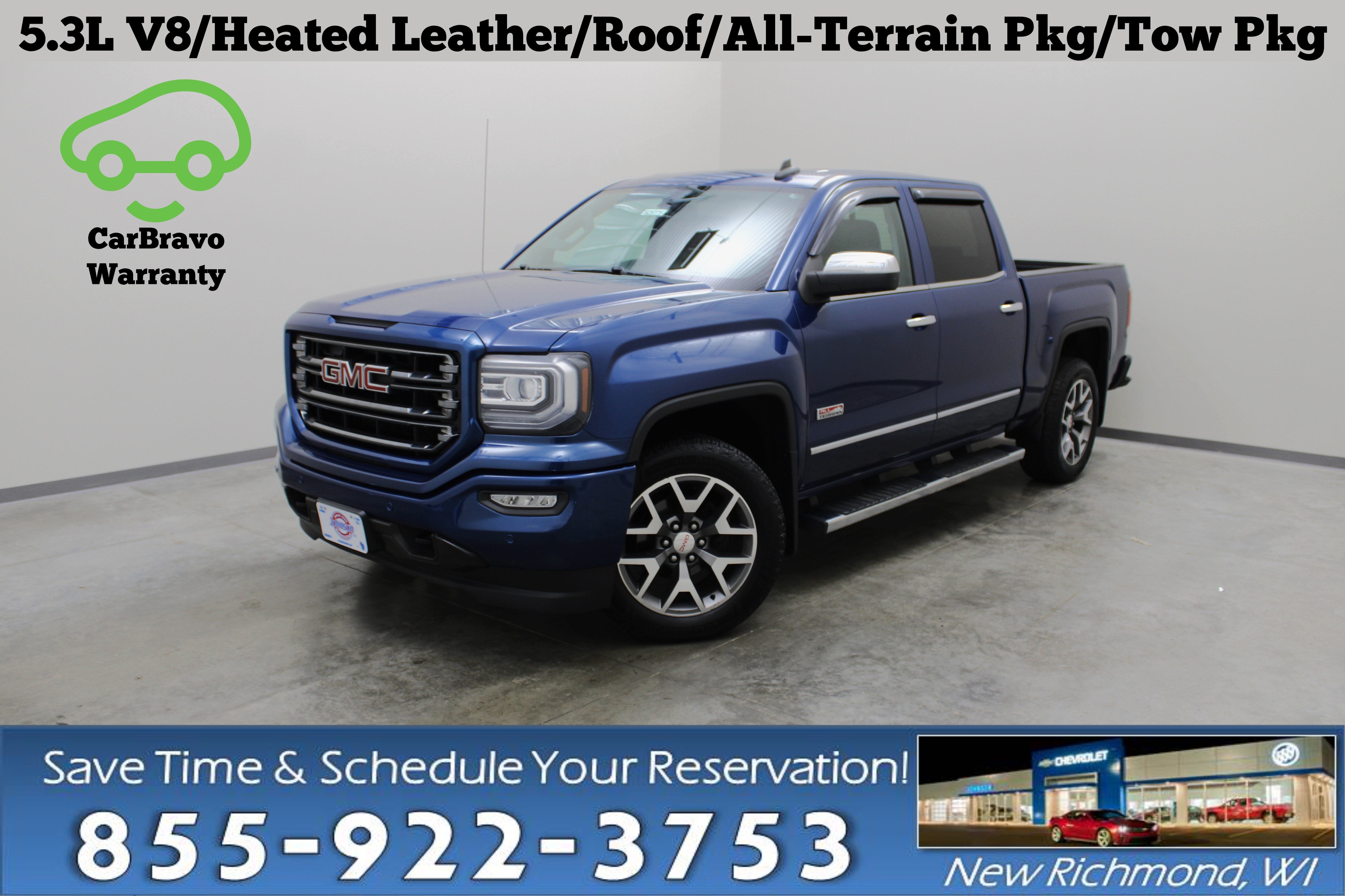  2016 GMC Sierra 1500 SLT Crew Cab 4WD   