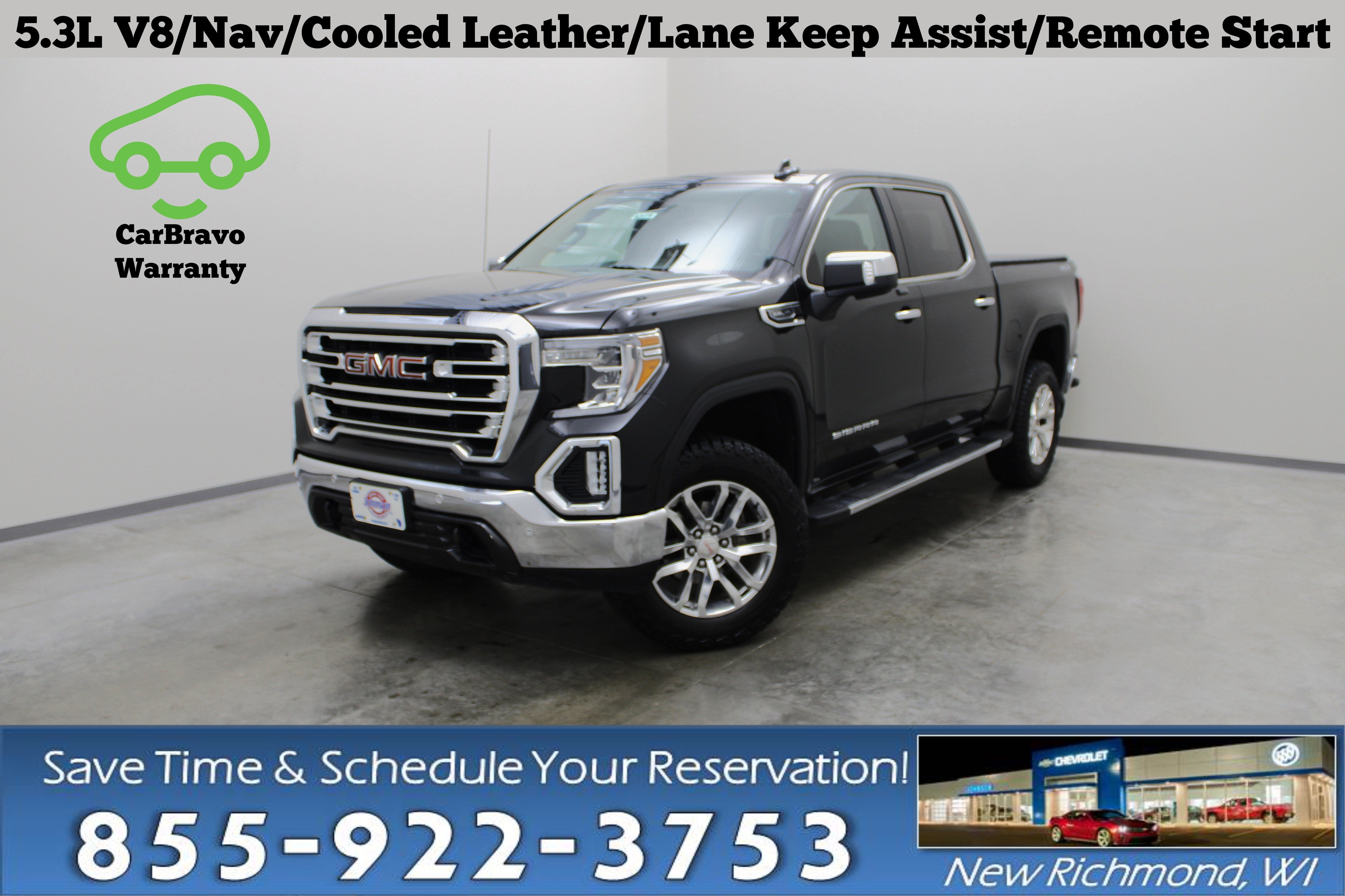 Onyx Black 2019 GMC Sierra 1500 Pickup Truck Four-Wheel Drive Automatic