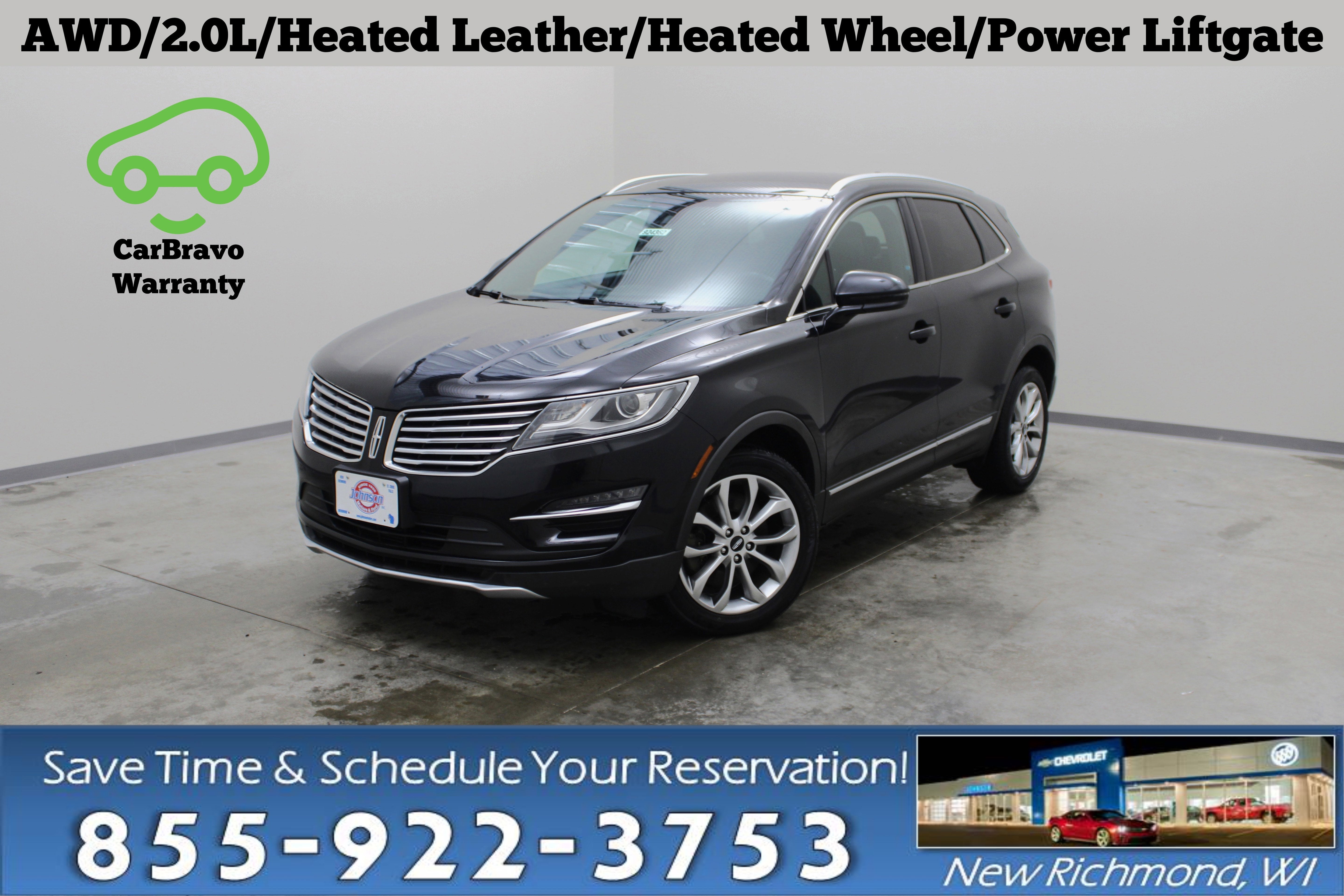 Black 2017 Lincoln MKC SUV / Crossover All-Wheel Drive Automatic