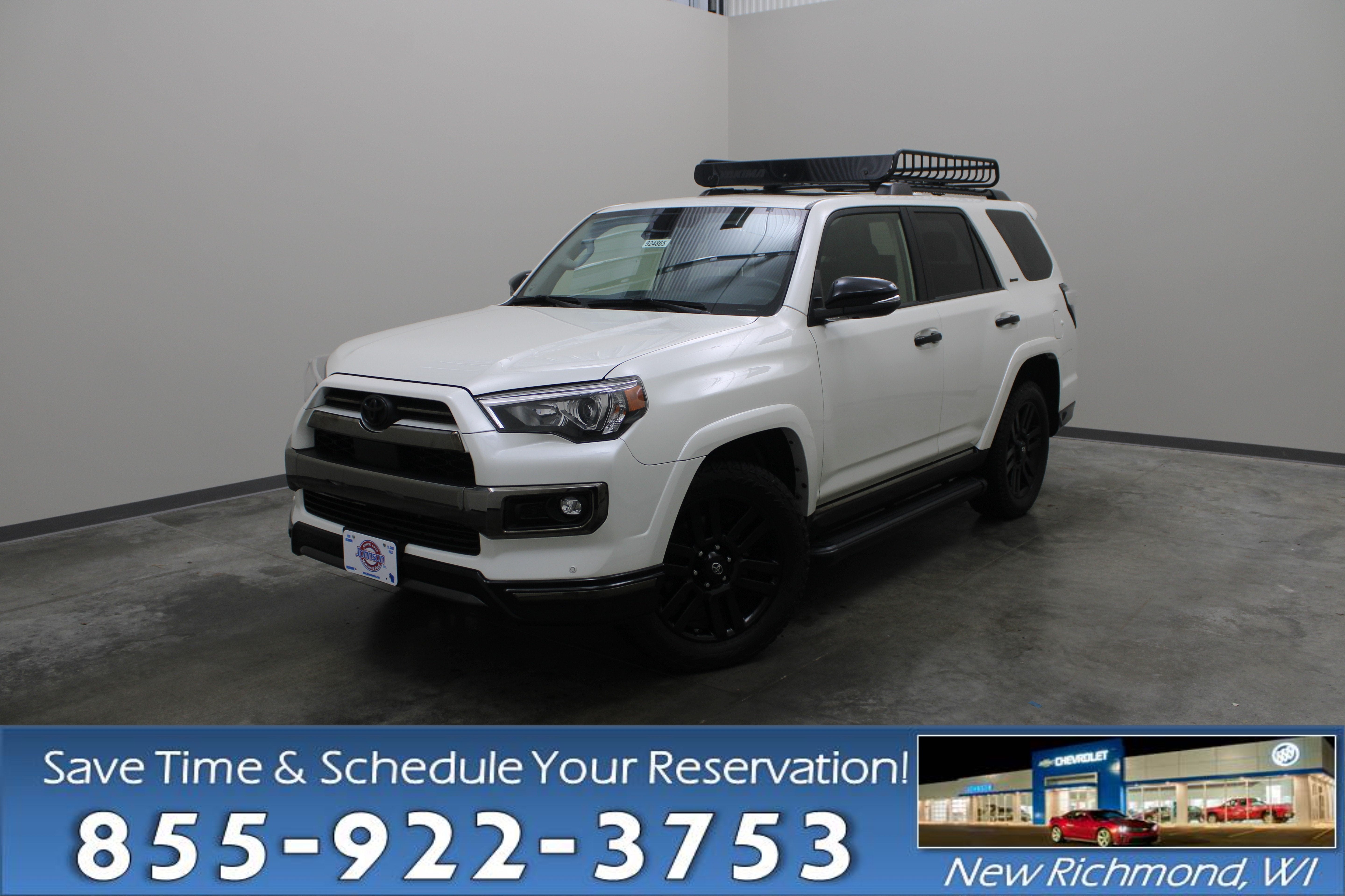 White 2021 Toyota 4Runner SUV / Crossover All-Wheel Drive Automatic