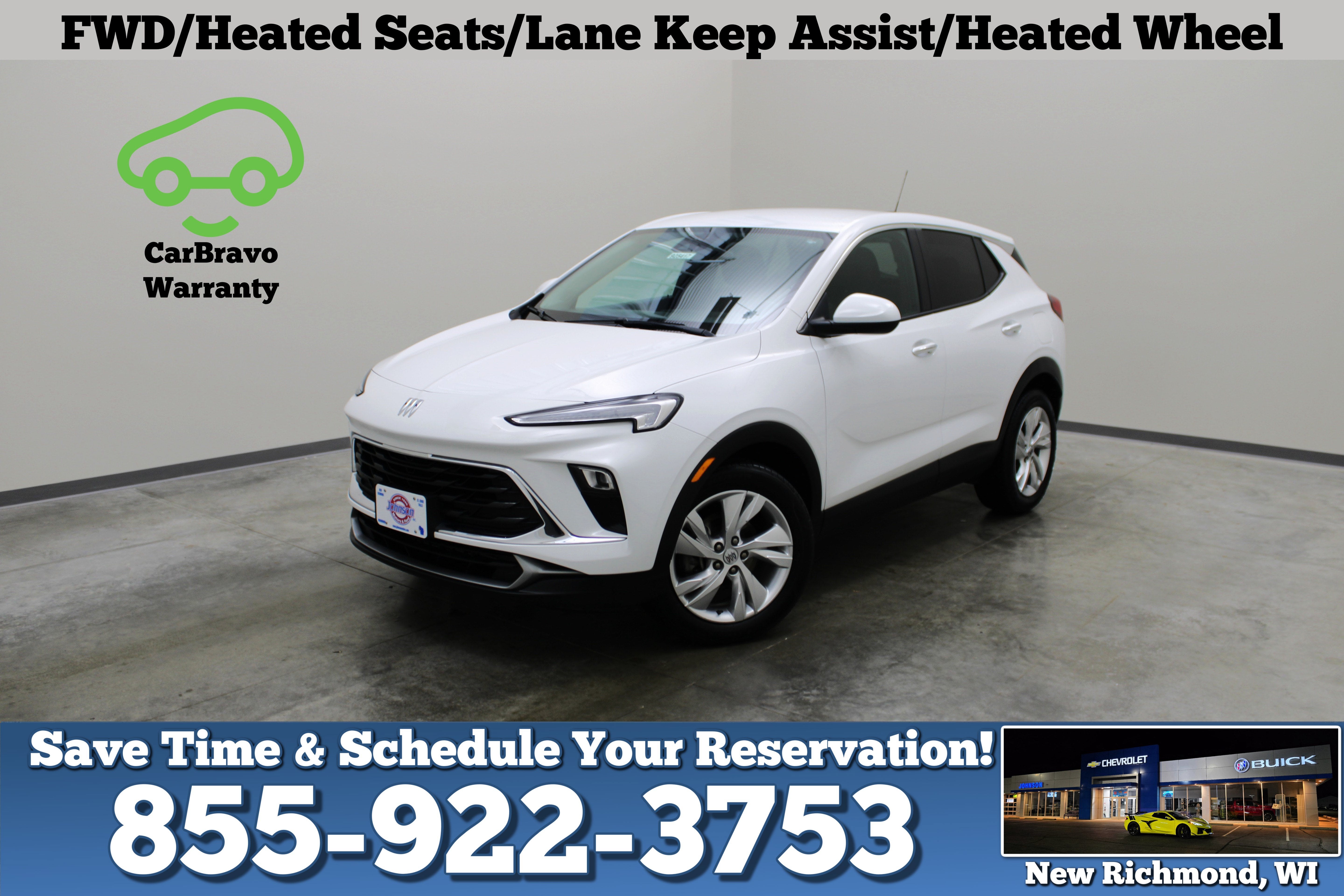 Summit White 2024 Buick Encore GX SUV / Crossover Front-Wheel Drive Automatic