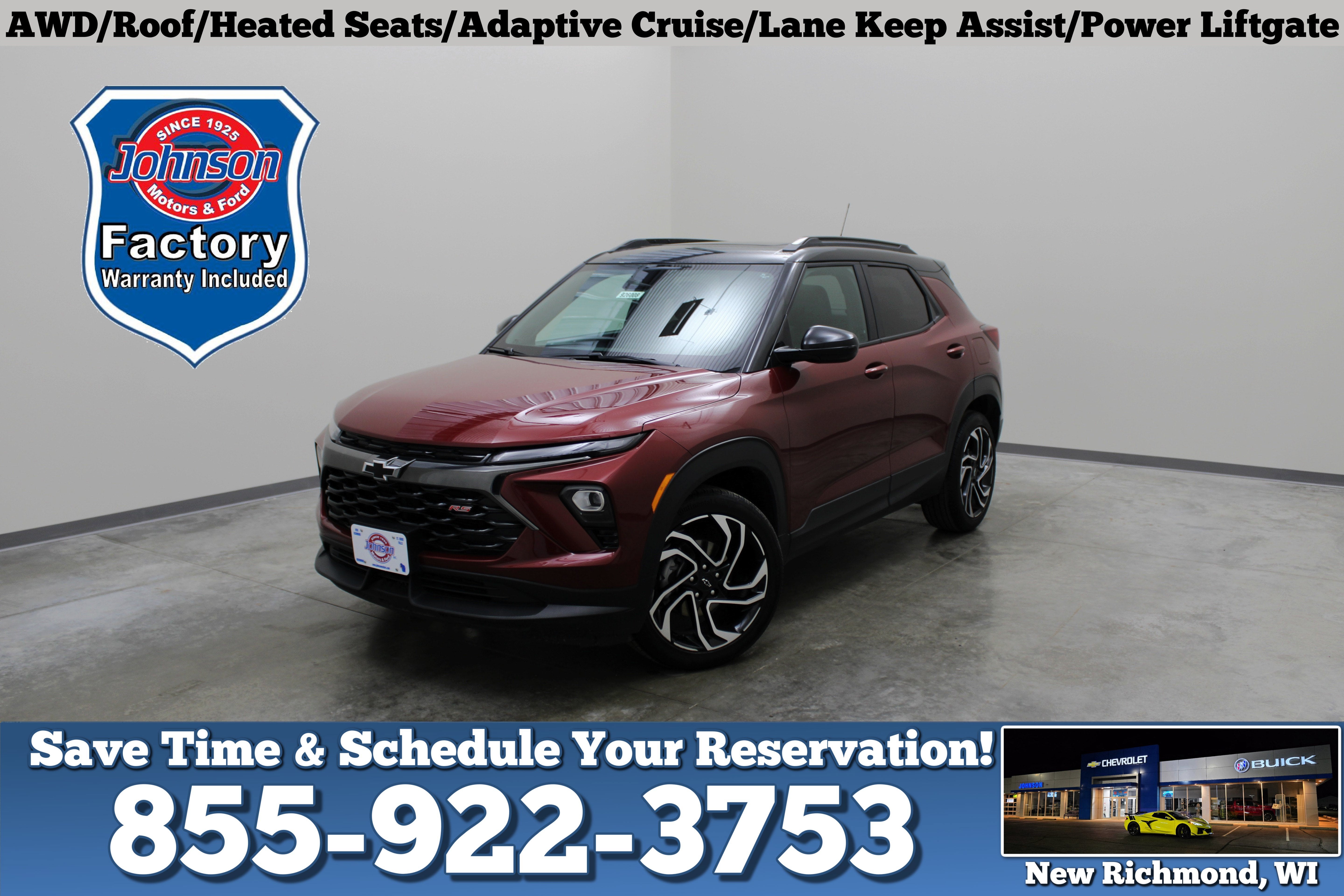 Red (Crimson Metallic) 2024 Chevrolet Trailblazer SUV / Crossover Four-Wheel Drive Automatic