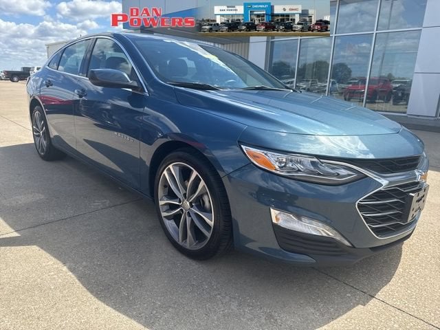 Lakeshore Blue Metallic 2024 Chevrolet Malibu Sedan Front-Wheel Drive Automatic