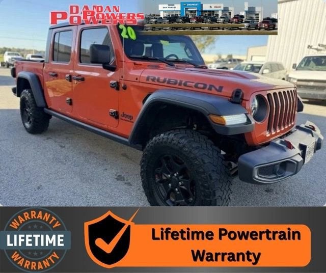  2020 Jeep Gladiator Rubicon Crew Cab 4WD   