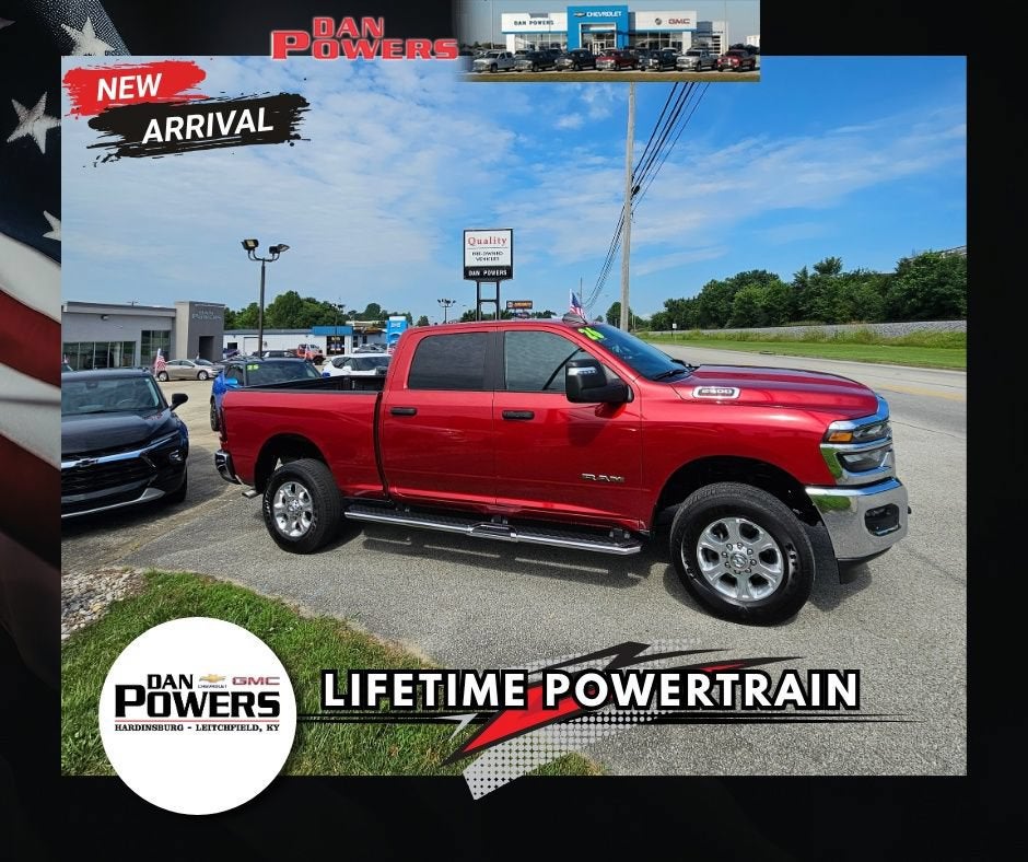 Red 2026 RAM 2500 Pickup Truck Four-Wheel Drive Automatic