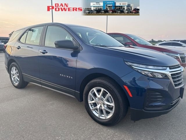Blue Glow Metallic 2023 Chevrolet Equinox SUV / Crossover Front-Wheel Drive Automatic