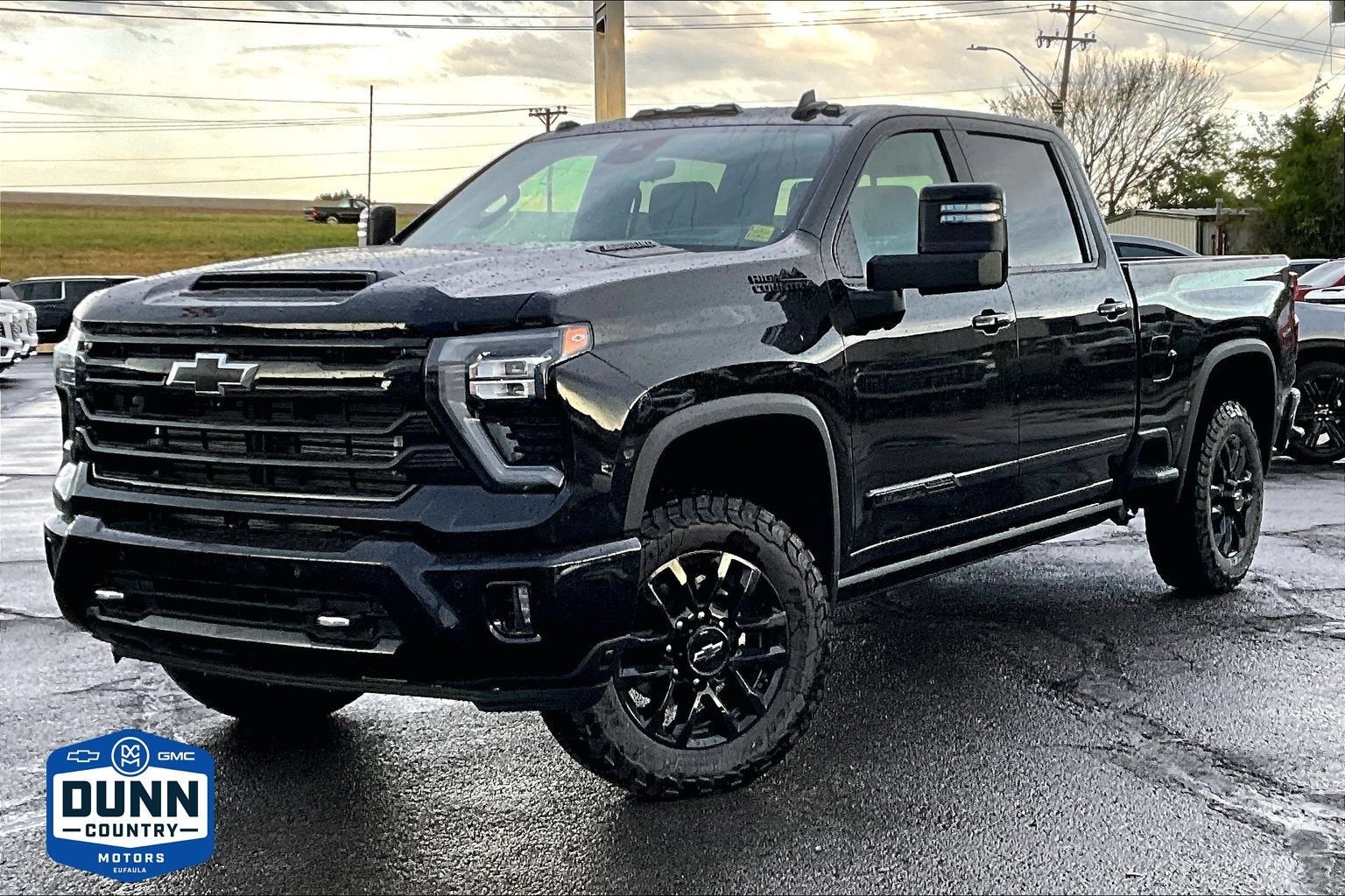 Black 2026 Chevrolet Silverado 2500HD Pickup Truck Four-Wheel Drive Automatic