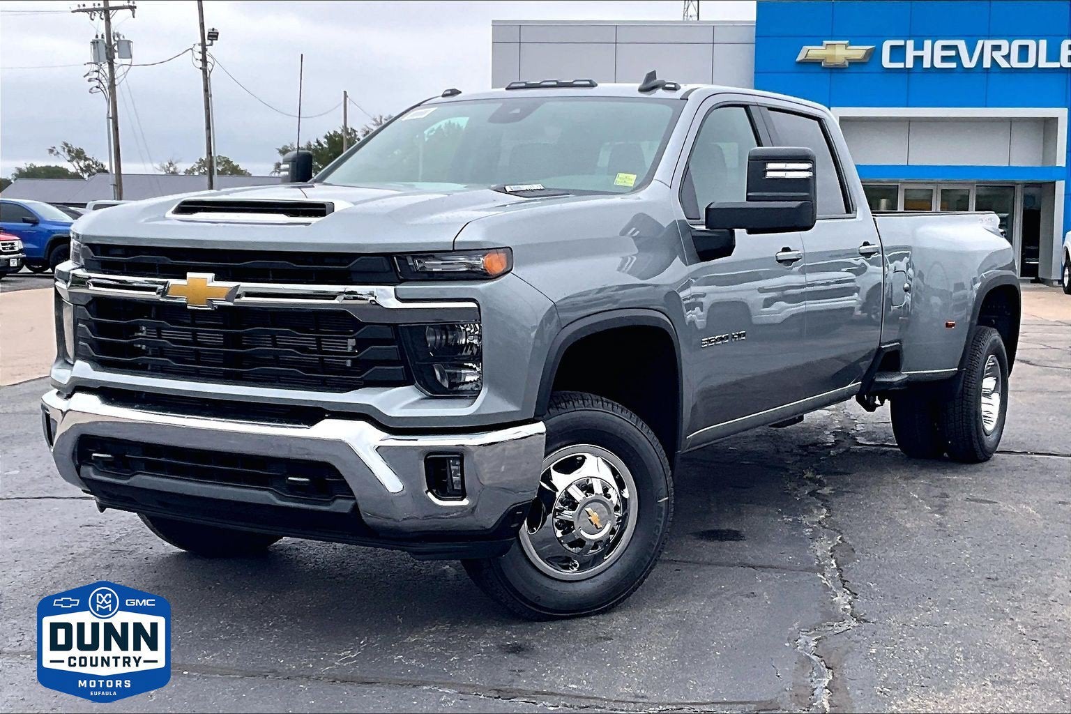 Sterling Gray Metallic 2026 Chevrolet Silverado 3500HD Pickup Truck Four-Wheel Drive Automatic