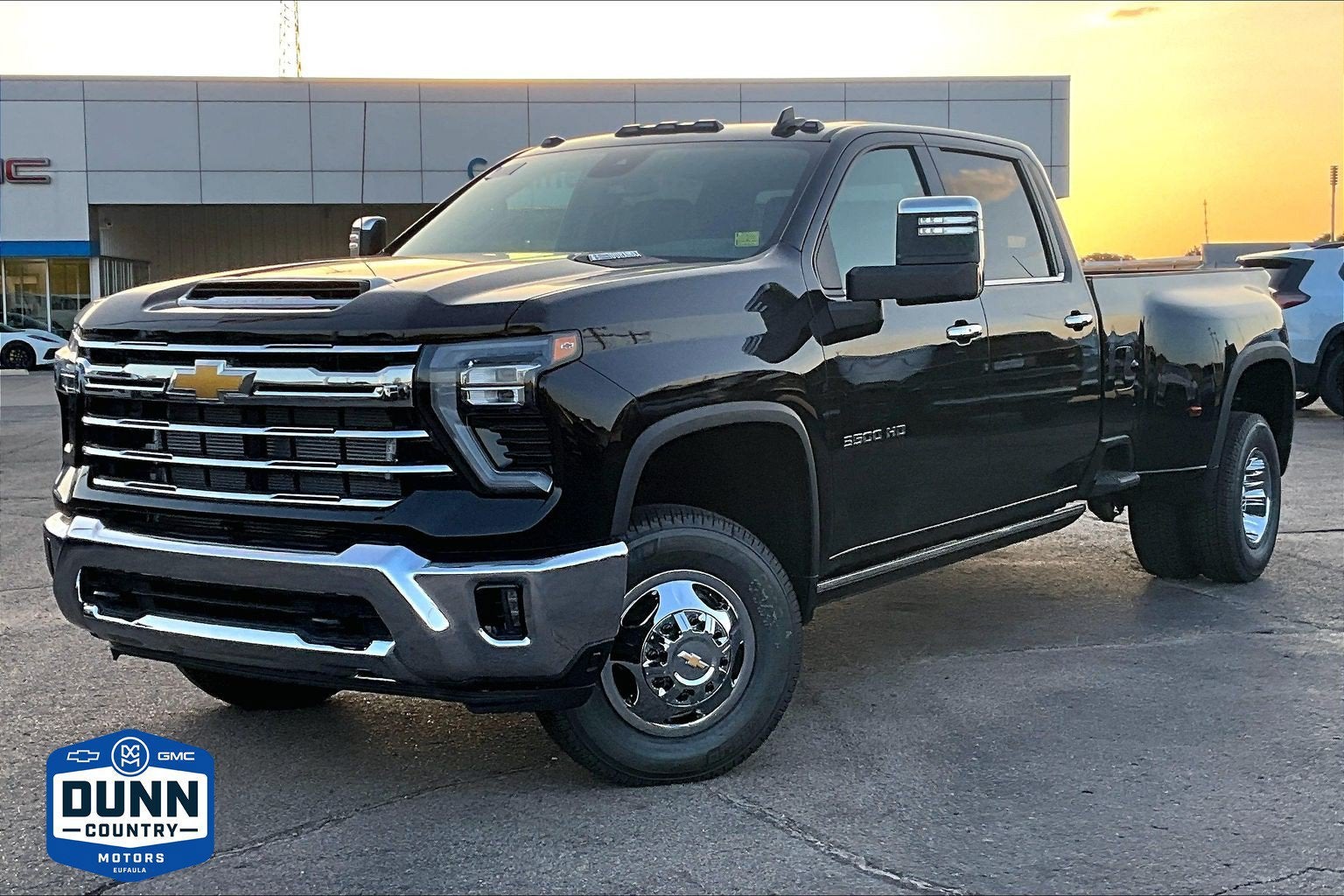 Black 2026 Chevrolet Silverado 3500HD Pickup Truck Four-Wheel Drive Automatic