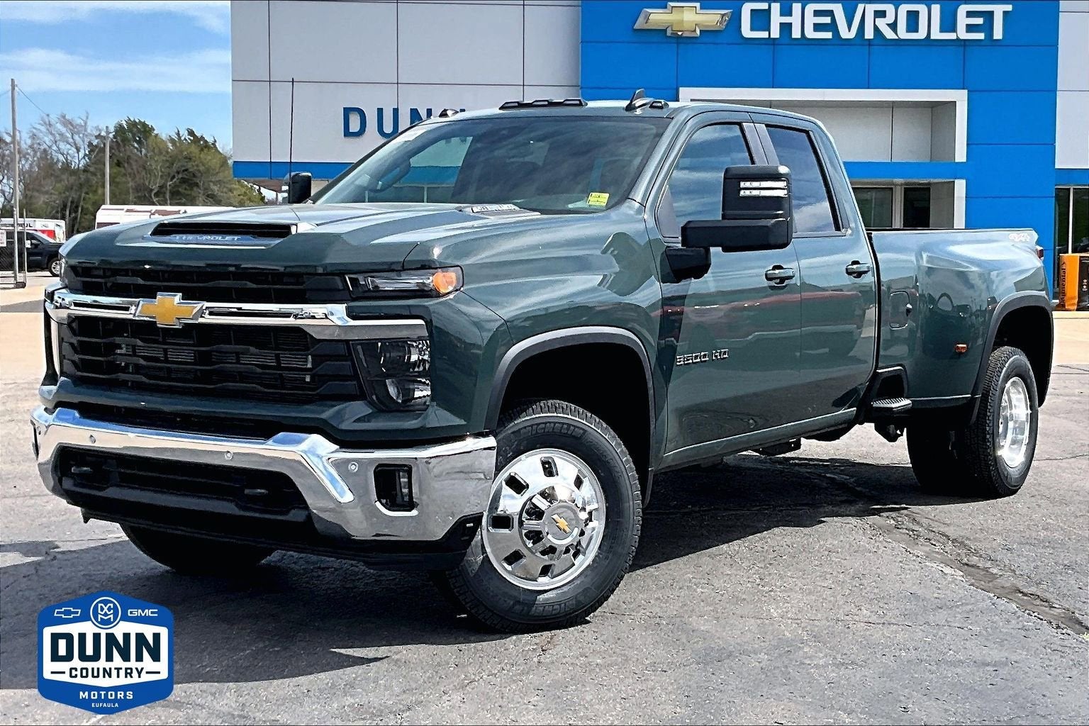 Cypress Gray 2026 Chevrolet Silverado 3500HD Pickup Truck Four-Wheel Drive Automatic