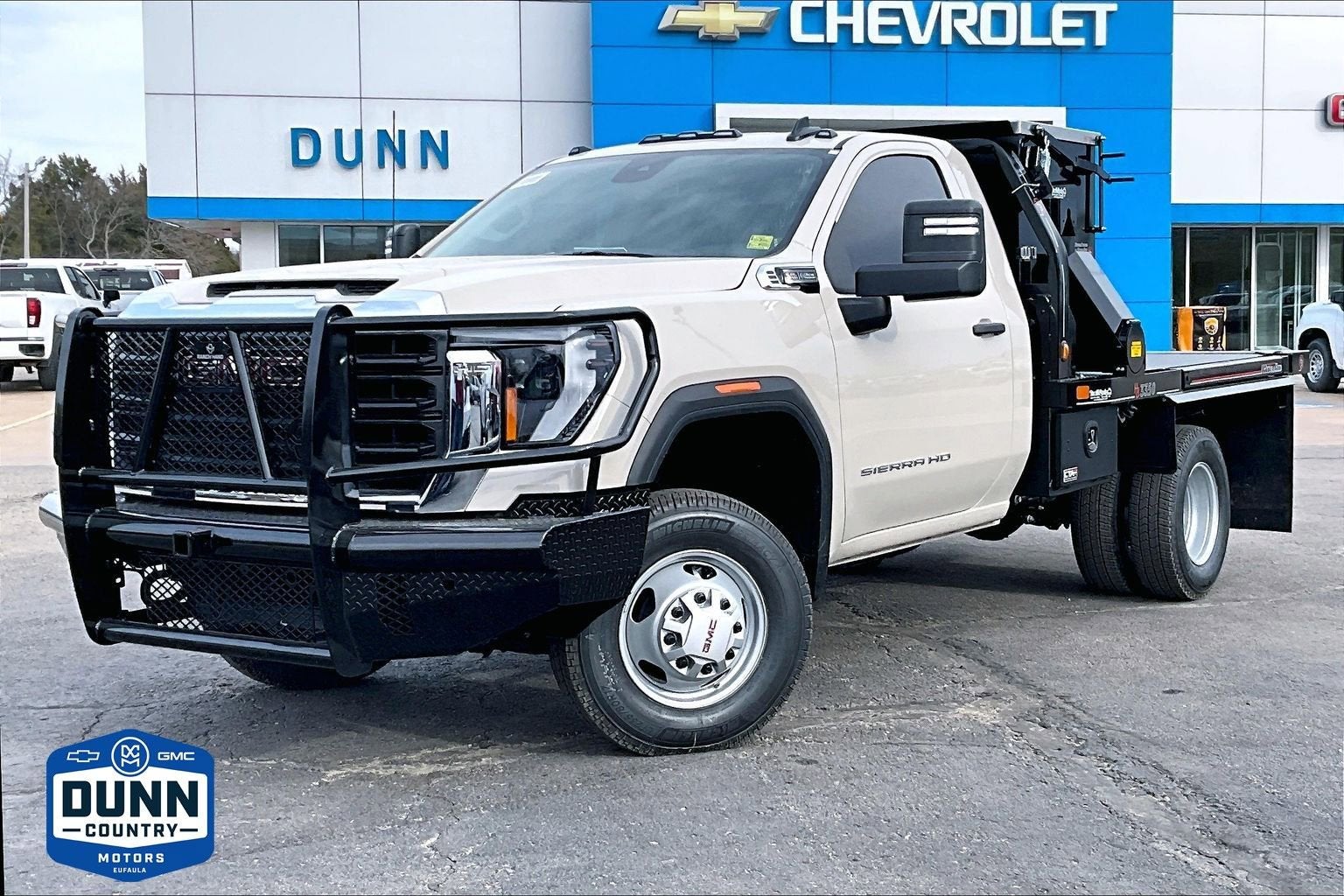 Coastal Dune 2026 GMC Sierra 3500HD Chassis Pickup Truck Four-Wheel Drive Automatic
