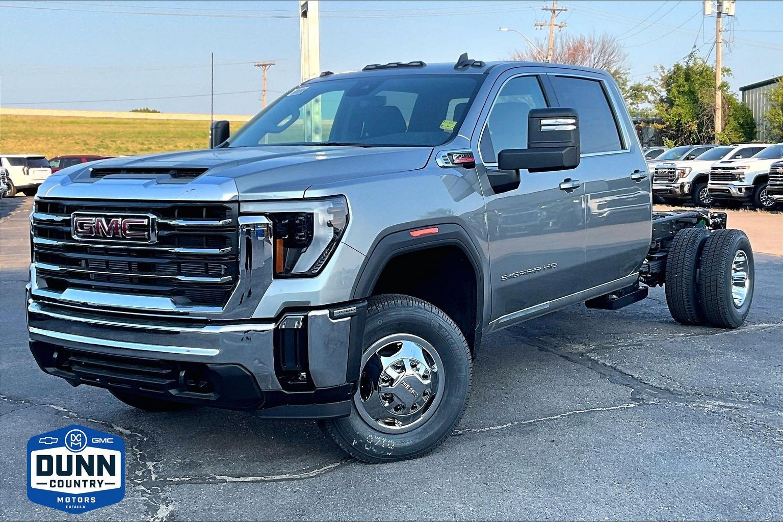 Sterling Metallic 2026 GMC Sierra 3500HD Chassis Pickup Truck Four-Wheel Drive Automatic