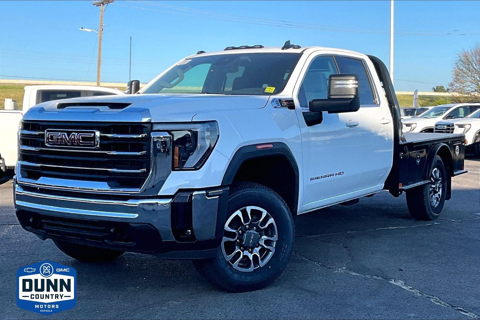 Summit White 2026 GMC Sierra 3500HD Pickup Truck Four-Wheel Drive Automatic