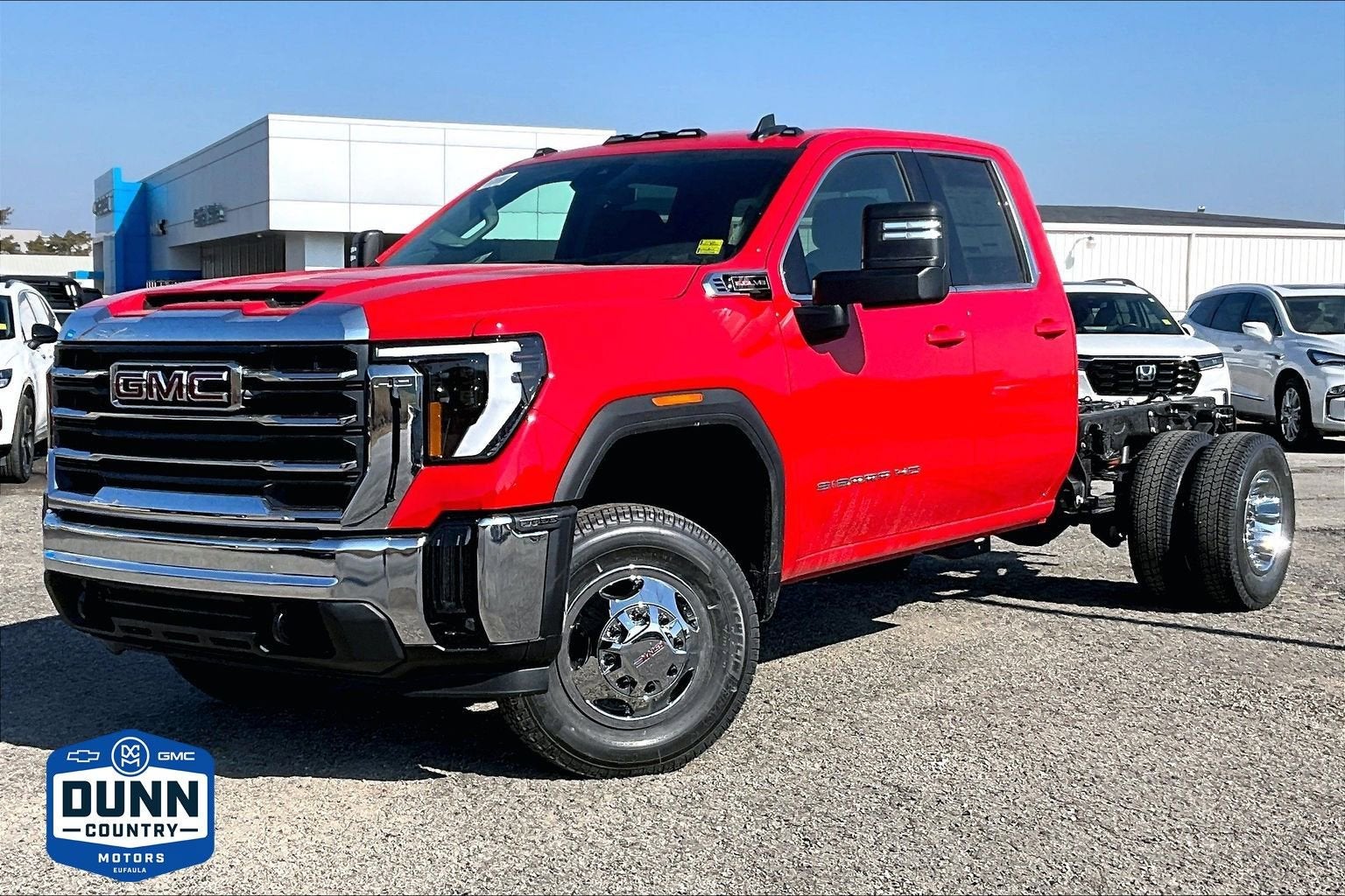 Cardinal Red 2026 GMC Sierra 3500HD Pickup Truck Four-Wheel Drive Automatic