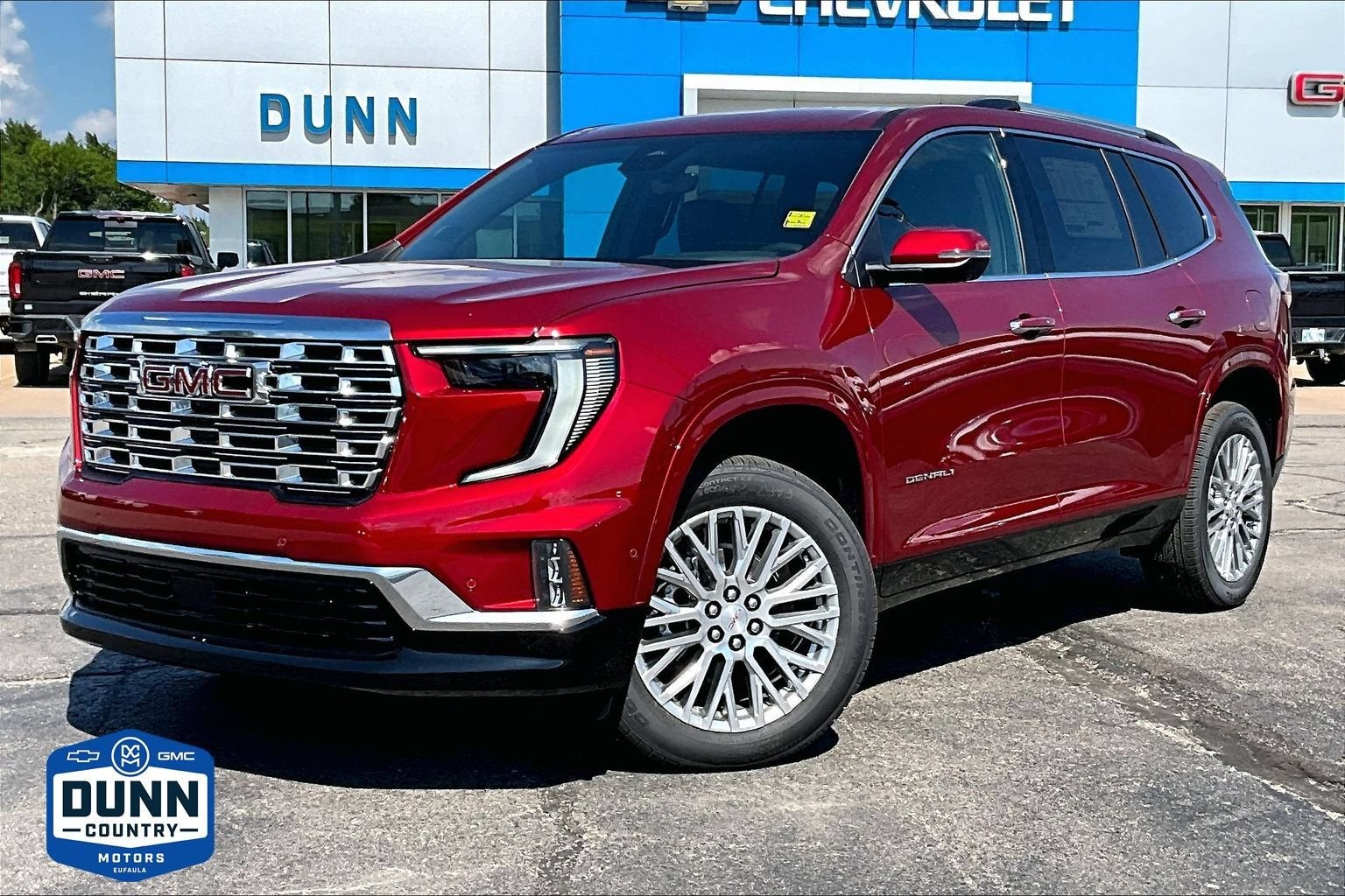 Volcanic Red Tintcoat 2026 GMC Acadia SUV / Crossover Four-Wheel Drive Automatic
