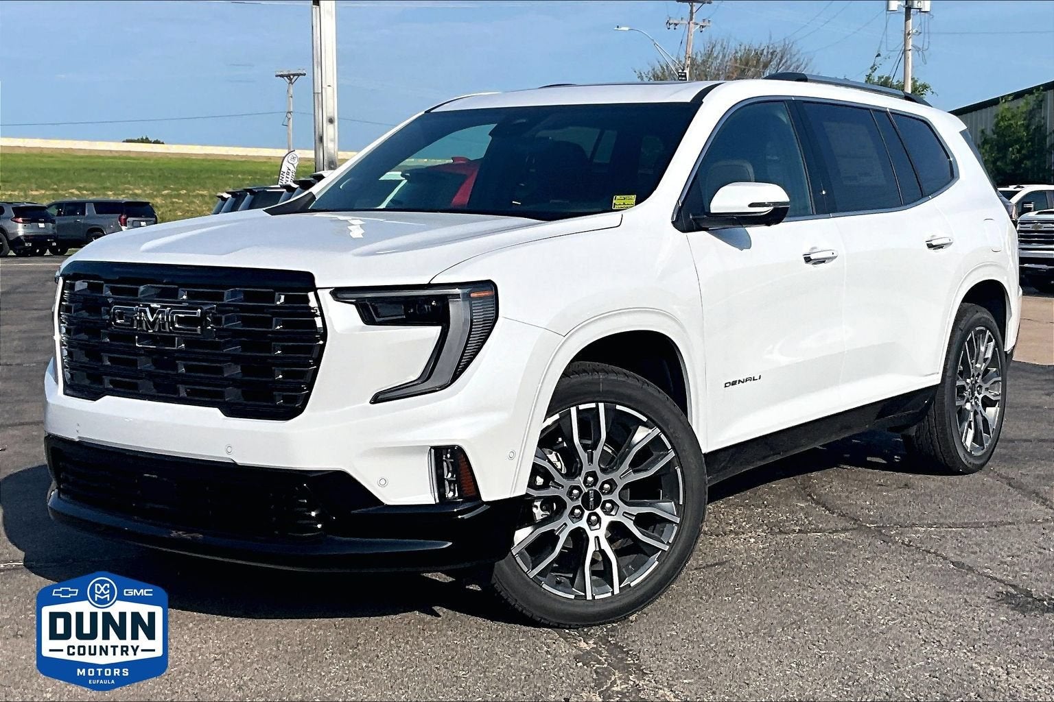 Glacier White Tricoat 2026 GMC Acadia SUV / Crossover Four-Wheel Drive Automatic