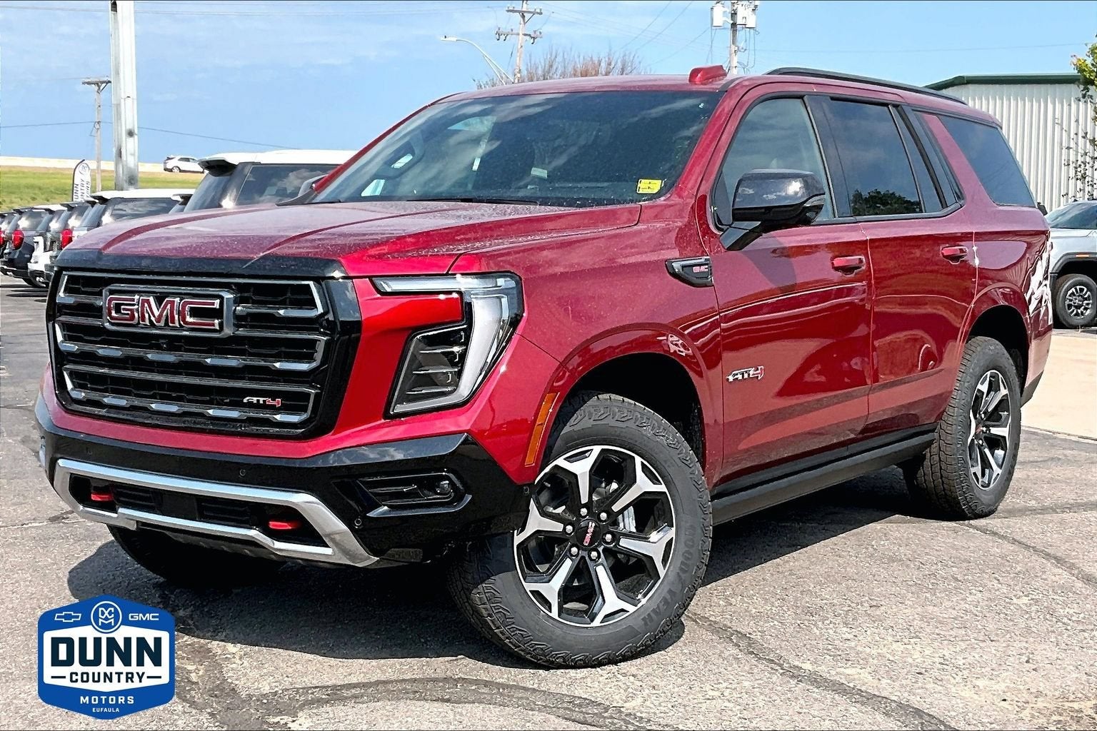 Volcanic Red Tintcoat 2026 GMC Yukon SUV / Crossover Four-Wheel Drive Automatic