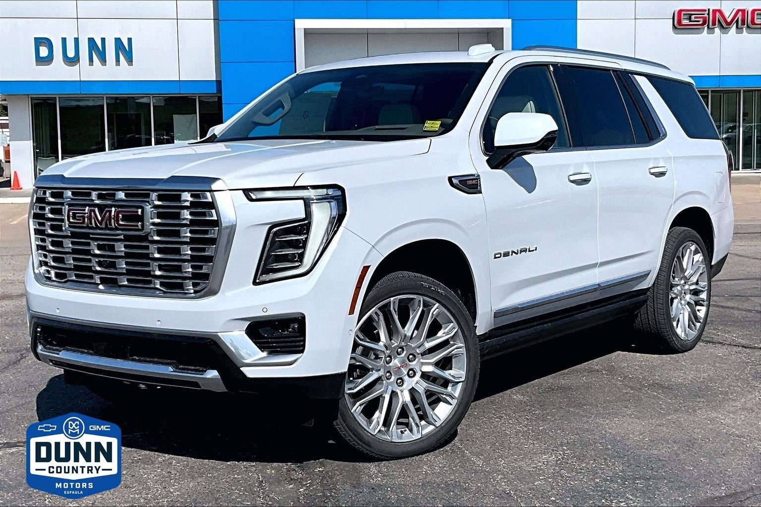 Glacier White Tricoat 2026 GMC Yukon SUV / Crossover Four-Wheel Drive Automatic