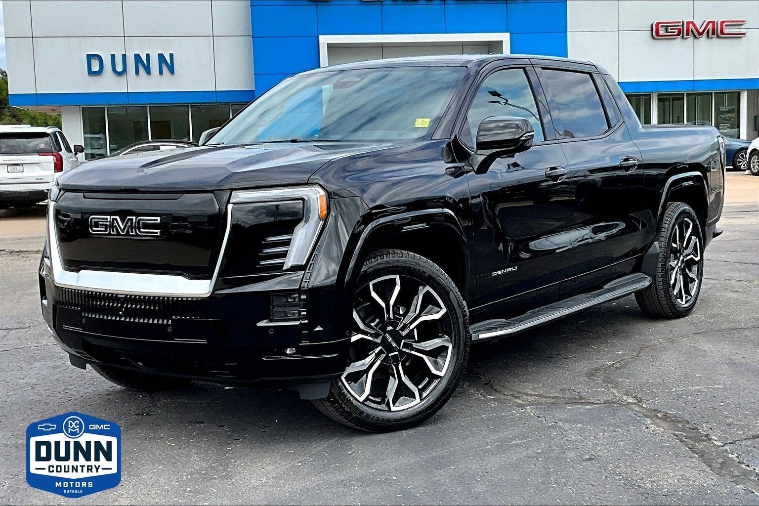 Onyx Black 2025 GMC Sierra EV Pickup Truck All-Wheel Drive Automatic