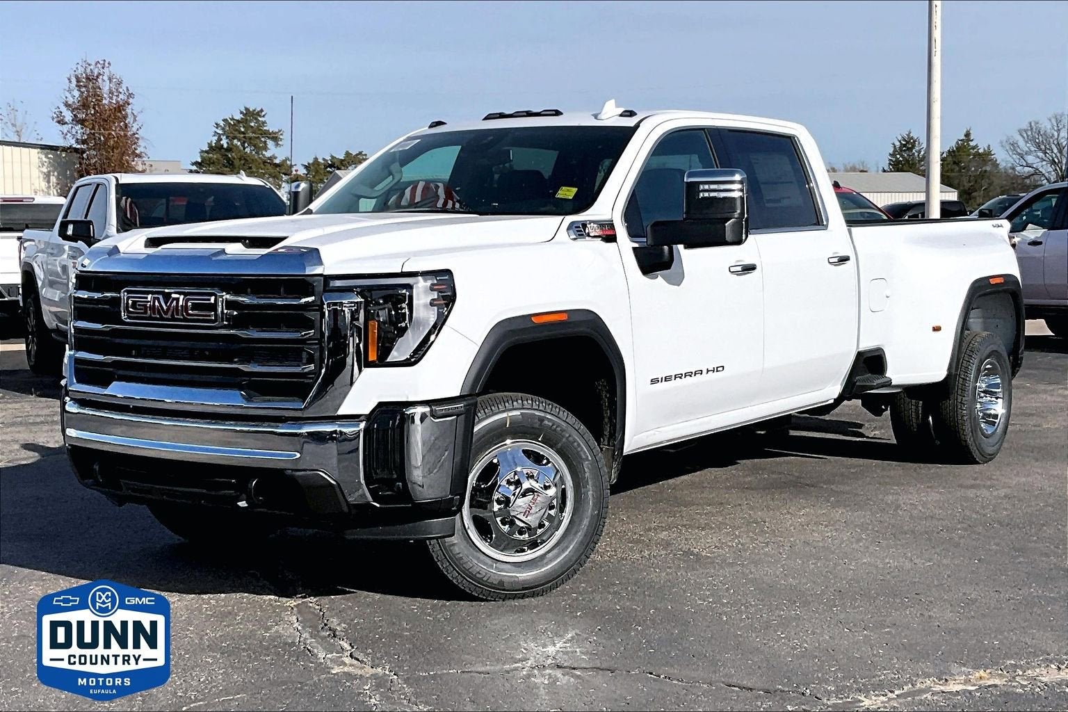 Summit White 2026 GMC Sierra 3500HD Pickup Truck Four-Wheel Drive Automatic