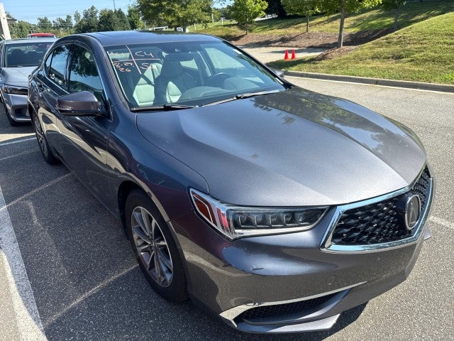Gray 2019 Acura TLX Sedan Front-Wheel Drive 