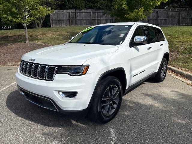 White 2020 Jeep Grand Cherokee SUV / Crossover Four-Wheel Drive 