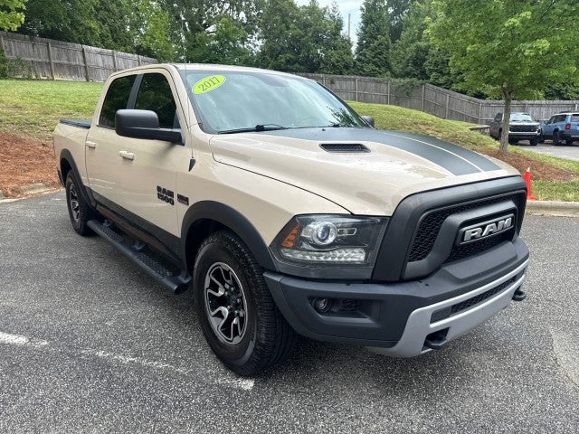 Brown (Tan) 2017 RAM 1500 Pickup Truck Four-Wheel Drive 