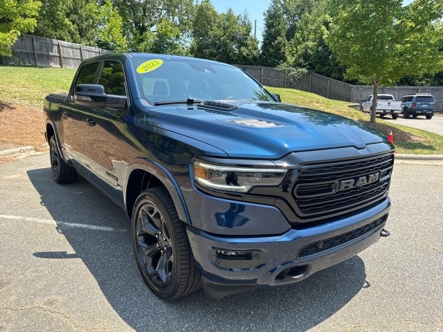 Blue 2023 RAM 1500 Pickup Truck Four-Wheel Drive 