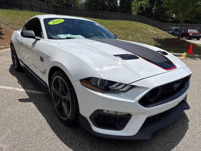 White 2023 Ford Mustang Coupe Rear-Wheel Drive Automatic