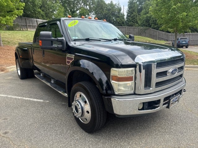 Black 2008 Ford F-450 Super Duty Lariat Crew Cab LB DRW 4WD Pickup Truck Four-Wheel Drive Automatic