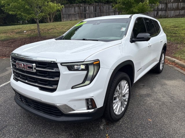 Summit White 2024 GMC Acadia SUV / Crossover Front-Wheel Drive Automatic