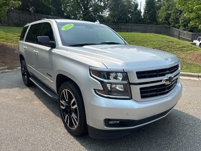 Silver Ice Metallic 2018 Chevrolet Tahoe SUV / Crossover Four-Wheel Drive Automatic