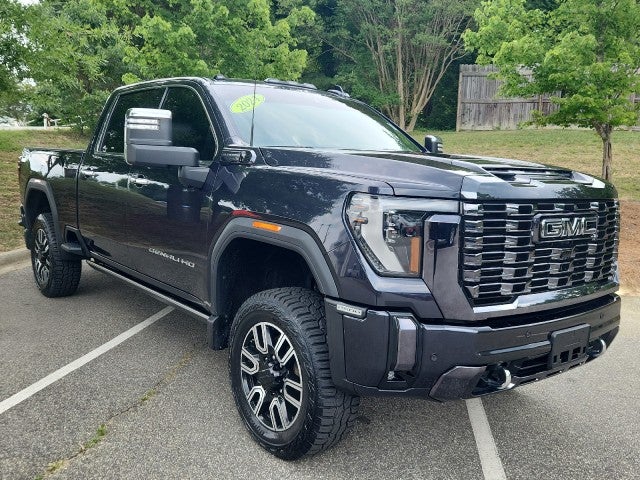 Titanium Rush Metallic 2024 GMC Sierra 2500HD Denali Ultimate Crew Cab 4WD Pickup Truck Four-Wheel Drive Automatic