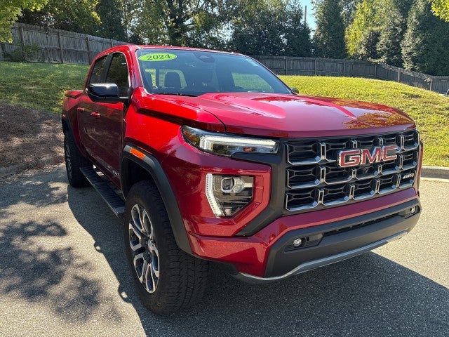 Volcanic Red Tintcoat 2024 GMC Canyon Pickup Truck Four-Wheel Drive Automatic