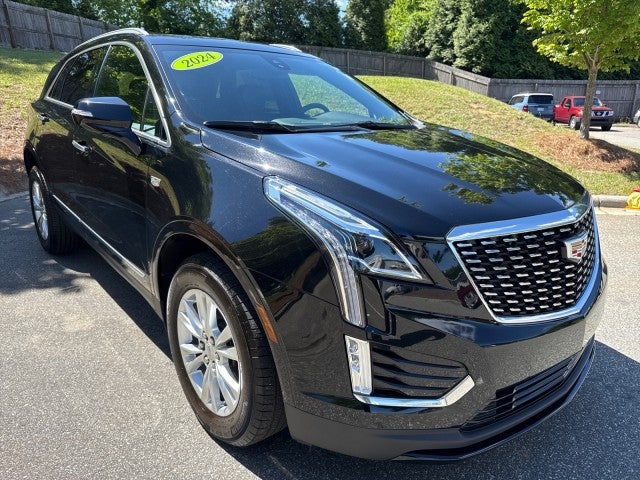 Stellar Black Metallic 2024 Cadillac XT5 Luxury AWD SUV / Crossover Four-Wheel Drive Automatic