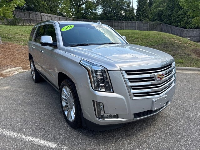 Radiant Silver Metallic 2018 Cadillac Escalade SUV / Crossover Four-Wheel Drive Automatic