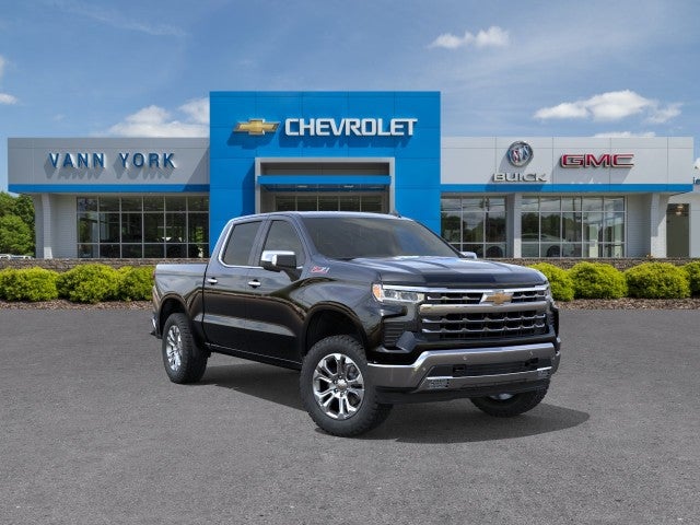 Black 2026 Chevrolet Silverado 1500 Pickup Truck Four-Wheel Drive Automatic