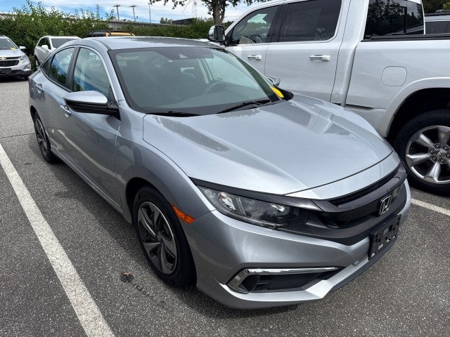 Silver 2021 Honda Civic Sedan Front-Wheel Drive 