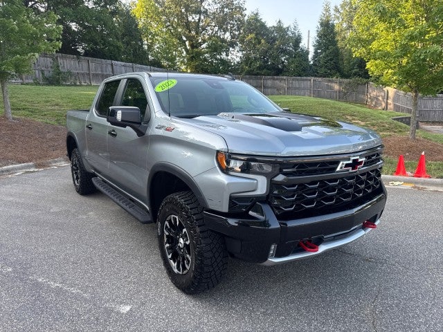 Sterling Gray Metallic 2023 Chevrolet Silverado 1500 Pickup Truck Four-Wheel Drive Automatic