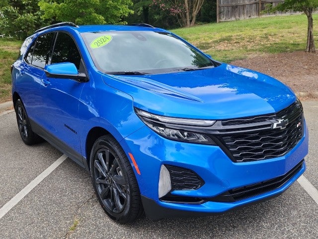 Riptide Blue Metallic 2024 Chevrolet Equinox SUV / Crossover Front-Wheel Drive Automatic