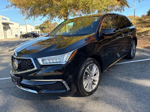 Black 2018 Acura MDX SUV / Crossover All-Wheel Drive 