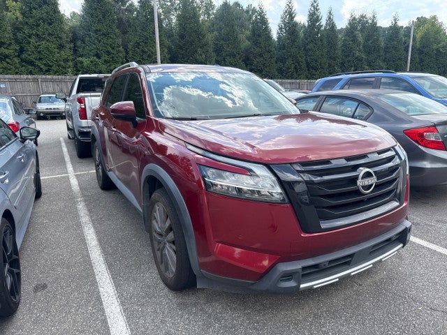 Red 2023 Nissan Pathfinder SUV / Crossover Front-Wheel Drive 