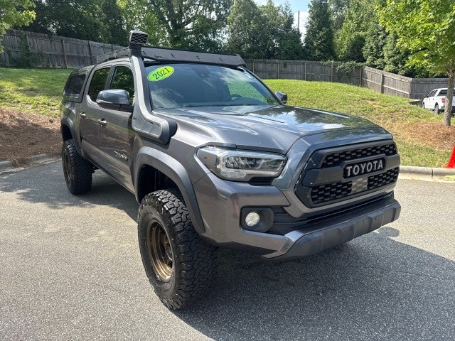 Gray 2021 Toyota Tacoma Pickup Truck Four-Wheel Drive 6-Speed Automatic