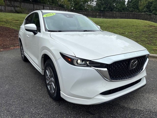 Rhodium White Met 2024 Mazda CX-5 SUV / Crossover All-Wheel Drive Automatic