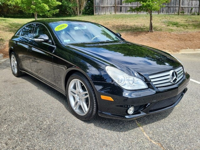 Black 2006 Mercedes-Benz CLS 500 Sedan Rear-Wheel Drive Automatic